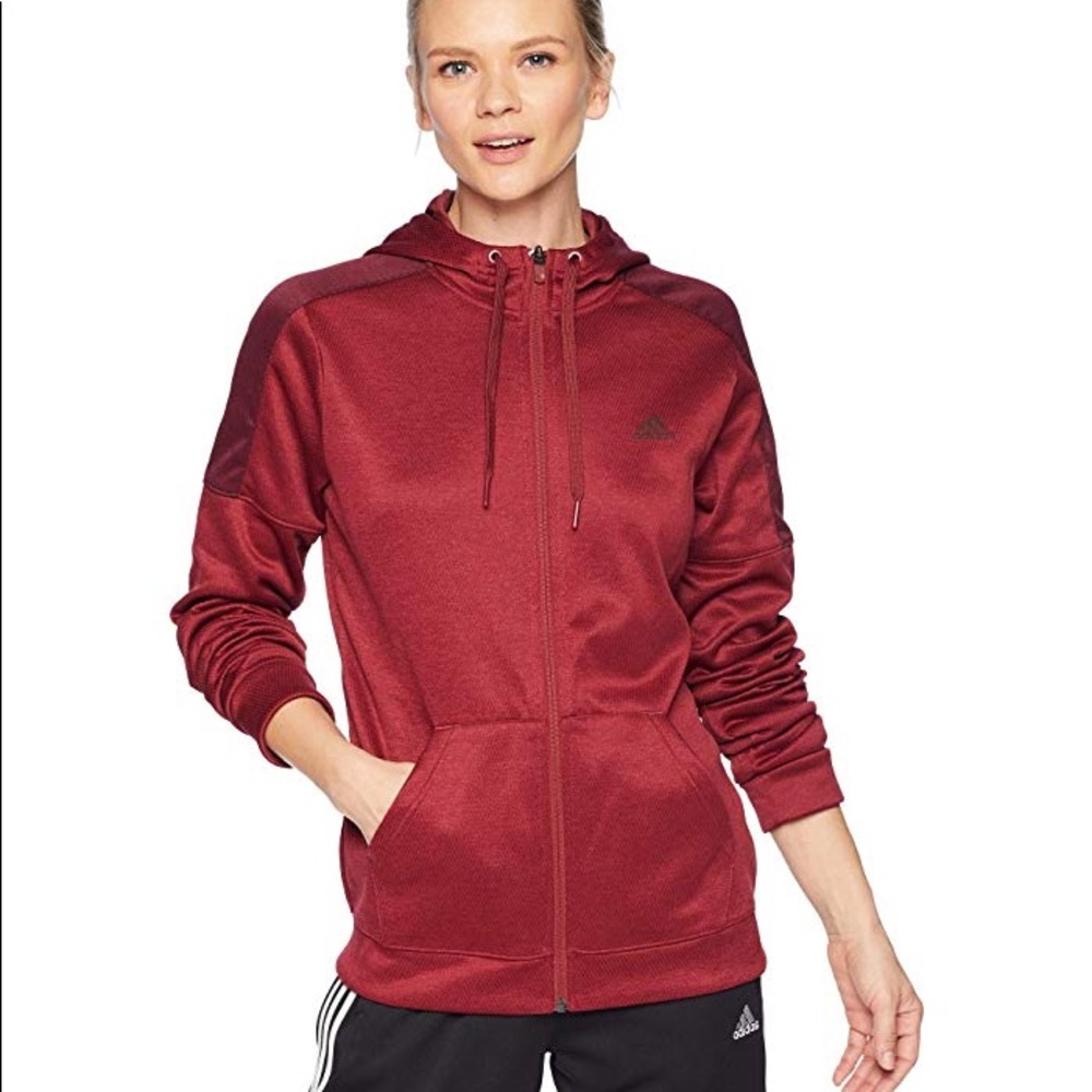 Brand New Adidas Team Issue Full Zip Hoodie Size S